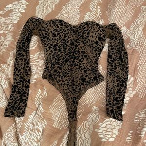 Windsor body suit cheetah print